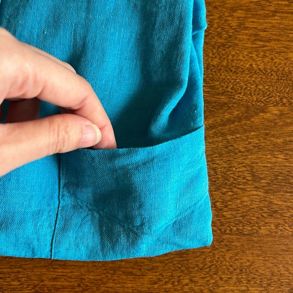 Cremieux 100% linen short sleeve button down shirt, size XL - Picture 3 of 6